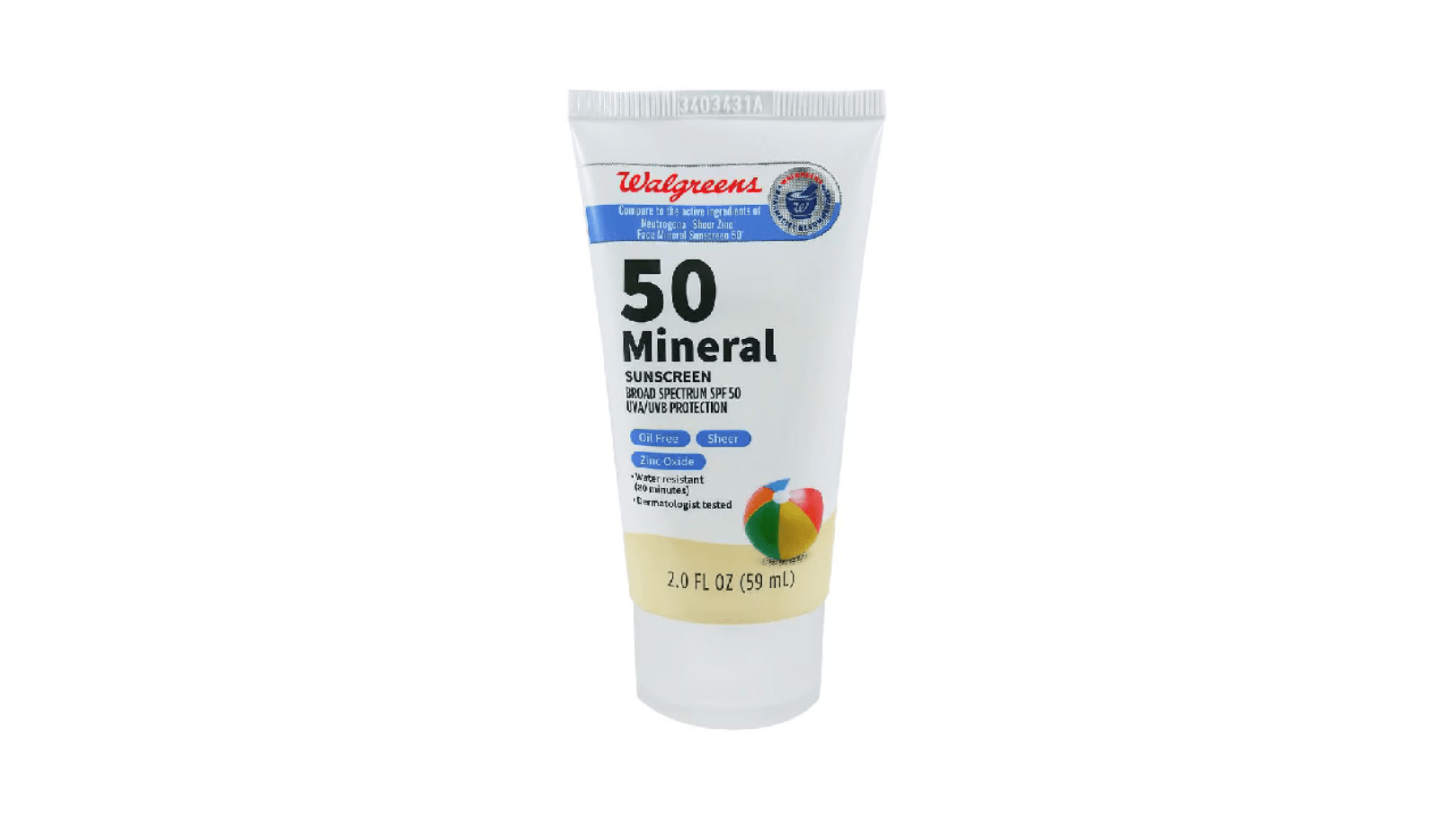 Sheer Mineral Sunscreen SPF 50 