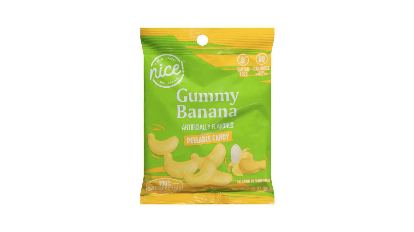 Gummy Banana Peelable Candy