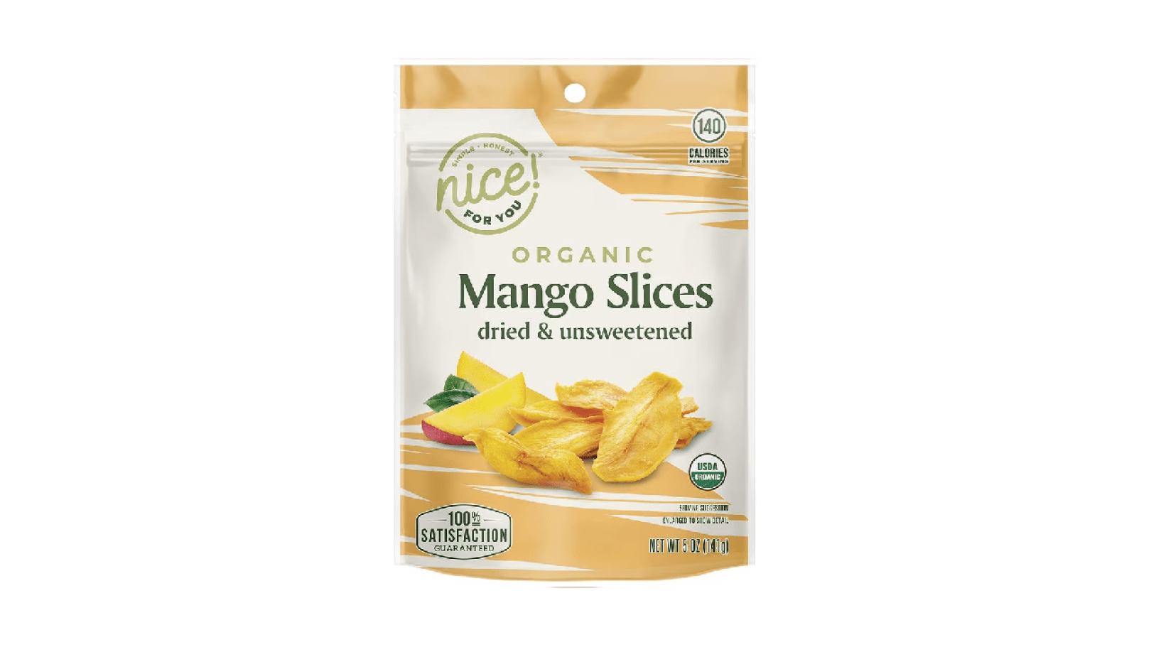 Dried and Unsweetened Sliced Mangos