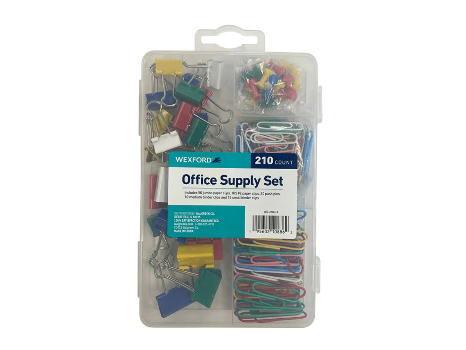 Office supply set.