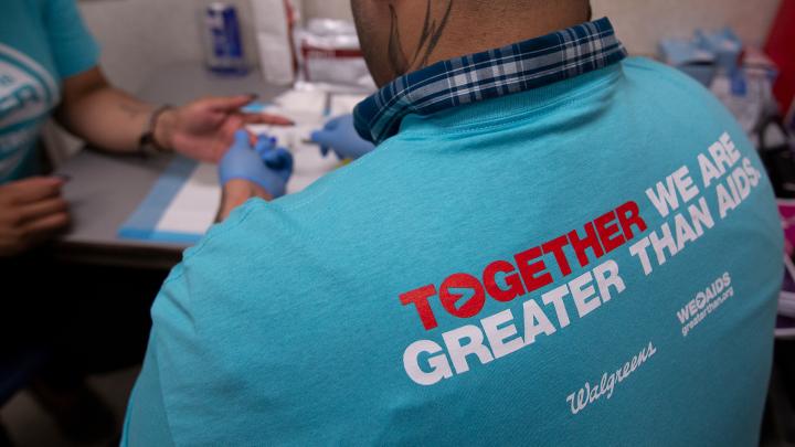 Greater than AIDS shirt