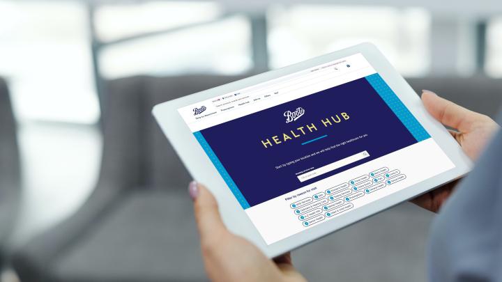 Boots health hub tablet